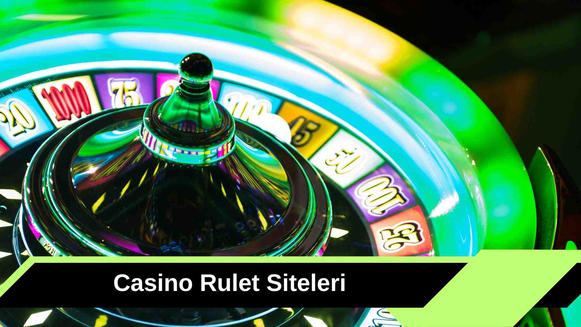 Canlı Casino Rulet Siteleri Özel Promosyonları
